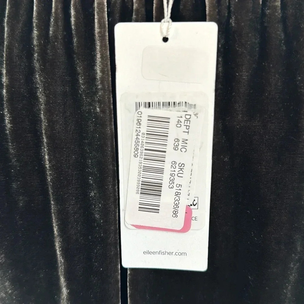 NEW WITH TAGS ❤️ Eileen Fisher Midi Velvet Skirt, Size S/P - Picture 4 of 6